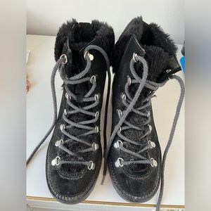 Marc Fisher winter boots with low heel